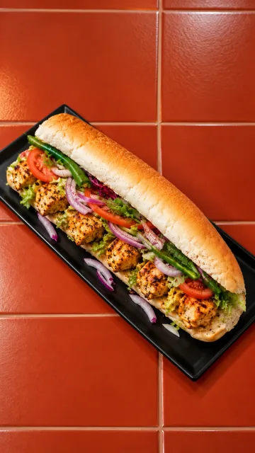 Sandwich poulet - géant